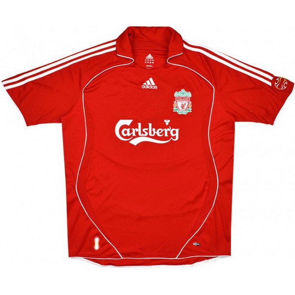 Camiseta Liverpool Primera Equipo Retro 2006 2007 Rojo